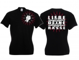 Frauen T-Shirt - Liebe deine Rasse Frauen T-Shirt - Liebe deine Rasse
