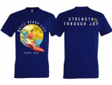T-Hemd - White Beach Life - blau T-Hemd - White Beach Life - blau