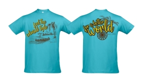 T-Hemd - feel the colonial style - atoll blau T-Hemd - feel the colonial style - atoll blau