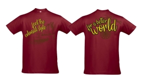 T-Hemd - feel the colonial style - burgundy T-Hemd - feel the colonial style - burgundy