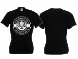 Frauen T-Shirt - Die am wenigsten Wissen, gehorchen am Besten - schwarz Frauen T-Shirt - Die am wenigsten Wissen, gehorchen am Besten - schwarz