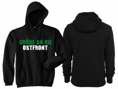Frauen Kapuzenpullover - Grüne an die Ostfront - schwarz Frauen Kapuzenpullover - Grüne an die Ostfront - schwarz