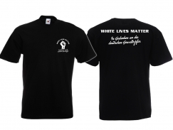 Frauen T-Shirt - In Gedenken an die deutschen Gewaltopfer - White Lives Matter - Motiv 2 Frauen T-Shirt - In Gedenken an die deutschen Gewaltopfer - White Lives Matter - Motiv 2