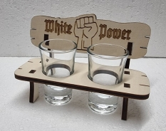Schnapsglas Set - White Power Schnapsglas Set - White Power