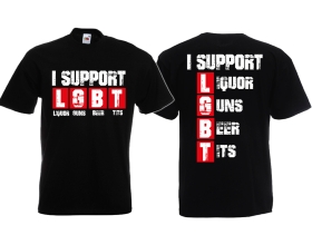 T-Hemd - I Support LGBT T-Hemd - I Support LGBT