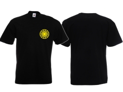 T-Hemd - Schwarze Sonne - gelb Motiv 2 T-Hemd - Schwarze Sonne - gelb Motiv 2