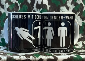 Tasse - Schluß mit dem Genderwahn - Toleranz hat Grenzen Tasse - Schluß mit dem Genderwahn - Toleranz hat Grenzen