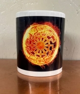 Tasse - Schwarze Sonne - brennend Tasse - Schwarze Sonne - brennend