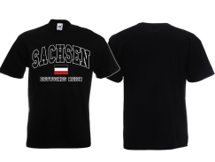 Frauen T-Shirt - College Stil Deutsches Reich - Sachsen Frauen T-Shirt - College Stil Deutsches Reich - Sachsen