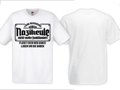 Frauen T-Shirt - Nazikeule - weiß Frauen T-Shirt - Nazikeule - weiß