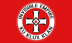 Fahne - KKK - Invisible Empire - Neuauflage Fahne - KKK - Invisible Empire - Neuauflage