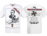 Frauen T-Shirt - Helden für Deutschland - Adolf Galland - weiß Frauen T-Shirt - Helden für Deutschland - Adolf Galland - weiß