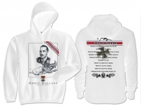Frauen - Kapuzenpullover - Helden für Deutschland - Adolf Galland - weiß Frauen - Kapuzenpullover - Helden für Deutschland - Adolf Galland - weiß