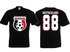 T-Hemd - Fußball - Deutschland - Trikot 88 - Motiv 2 T-Hemd - Fußball - Deutschland - Trikot 88 - Motiv 2