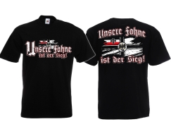Frauen T-Shirt - Unsere Fahne ist der Sieg! Frauen T-Shirt - Unsere Fahne ist der Sieg!