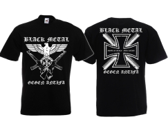 Frauen T-Shirt - Black Metal - Gegen Antifa - Motiv 2