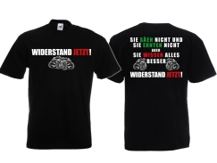 Frauen T-Shirt - Widerstand jetzt! - Sie säen nicht - sie ernten nicht! Frauen T-Shirt - Widerstand jetzt! - Sie säen nicht - sie ernten nicht!