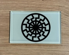 Magnet - Glas - Schwarze Sonne Magnet - Glas - Schwarze Sonne