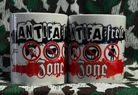 Tasse - Antifa freie Zone Tasse - Antifa freie Zone