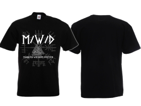 T-Hemd - M/W/D - Männlich / Wikinger/ Deutsch - schwarz T-Hemd - M/W/D - Männlich / Wikinger/ Deutsch - schwarz