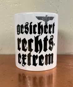 Tasse - Gesichert Rechtsextrem Tasse - Gesichert Rechtsextrem