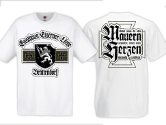 Frauen T-Shirt - Eiserner Löwe - Selbst wenn die alten Mauern zersplittern - weiß Frauen T-Shirt - Eiserner Löwe - Selbst wenn die alten Mauern zersplittern - weiß