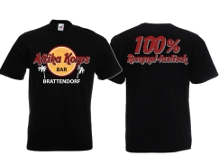 Frauen T-Shirt - Afrikakorps Bar Brattendorf - 100% Rommel-tastisch - schwarz Frauen T-Shirt - Afrikakorps Bar Brattendorf - 100% Rommel-tastisch - schwarz