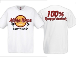 Frauen T-Shirt - Afrikakorps Bar Brattendorf - 100% Rommel-tastisch - weiß Frauen T-Shirt - Afrikakorps Bar Brattendorf - 100% Rommel-tastisch - weiß