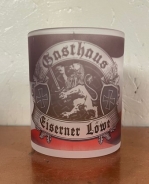 Glas Tasse - Gasthaus Eiserner Löwe - Motiov 2 Glas Tasse - Gasthaus Eiserner Löwe - Motiov 2
