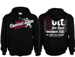 Frauen Kapuzenjacke - Eiserner Löwe - Der Gott der Eisen wachsen ließ - schwarz Frauen Kapuzenjacke - Eiserner Löwe - Der Gott der Eisen wachsen ließ - schwarz