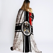 Kuscheldecke - Reichskriegsflagge - vintage Kuscheldecke - Reichskriegsflagge - vintage