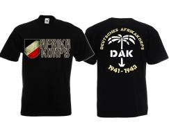 Frauen T-Shirt - Afrika Korps - DAK - schwarz Frauen T-Shirt - Afrika Korps - DAK - schwarz