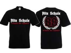 T-Hemd - Alte Schule - 88 - Respekt - Ehre - Loyalität - schwarz T-Hemd - Alte Schule - 88 - Respekt - Ehre - Loyalität - schwarz