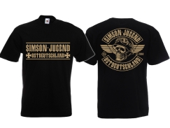 Frauen T-Shirt - Simson Jugend - Ostdeutschland - schwarz Frauen T-Shirt - Simson Jugend - Ostdeutschland - schwarz
