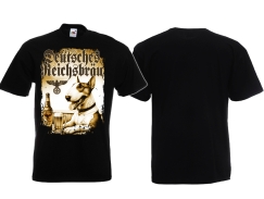 Frauen T-Shirt - Deutsches Reichsbräu - Bullterrier Frauen T-Shirt - Deutsches Reichsbräu - Bullterrier