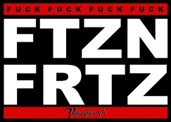 FCK FTZN FRTZ - Aufkleber Paket 10 Stück FCK FTZN FRTZ - Aufkleber Paket 10 Stück