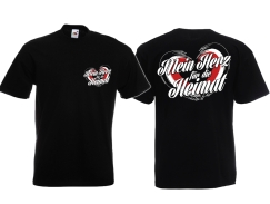 Frauen T-Shirt - Ein Herz für die Heimat Frauen T-Shirt - Ein Herz für die Heimat