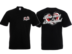 Frauen T-Shirt - Ein Herz für Deutschland Frauen T-Shirt - Ein Herz für Deutschland
