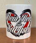 Tasse - Mein Herz für Sachsen Tasse - Mein Herz für Sachsen