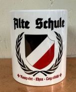 Tasse - Alte Schule - SWR - Respekt - Ehre - Loyalität - schwarz Tasse - Alte Schule - SWR - Respekt - Ehre - Loyalität - schwarz