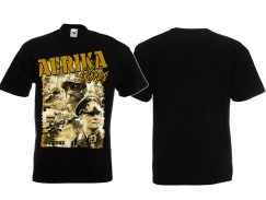Frauen T-Shirt - Afrikakorps - ritterlich im Kriege - Nur Frontdruck - schwarz Frauen T-Shirt - Afrikakorps - ritterlich im Kriege - Nur Frontdruck - schwarz