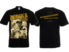 Frauen T-Shirt - Afrikakorps - ritterlich im Kriege - schwarz Frauen T-Shirt - Afrikakorps - ritterlich im Kriege - schwarz
