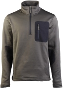 ZIP-PULLOVER - THERMO-FLEECE - OLIV ZIP-PULLOVER - THERMO-FLEECE - OLIV