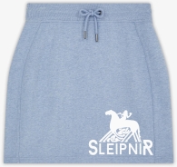 Frauen - Rock - kurz - Sleipnir - Logo - blue heather/weiß Frauen - Rock - kurz - Sleipnir - Logo - blue heather/weiß