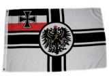 Fahne - 60x90 cm - Kaiserliche Kriegsmarine - Reichskriegsflagge (309) Fahne - 60x90 cm - Kaiserliche Kriegsmarine - Reichskriegsflagge (309)
