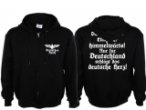Kapuzenjacke - Deutsches Herz Kapuzenjacke - Deutsches Herz