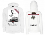 Kapuzenpullover - Helden für Deutschland - Otto Carius - weiß Kapuzenpullover - Helden für Deutschland - Otto Carius - weiß