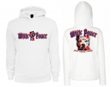 Kapuzenpullover - White Power - Dog Face - Südstaaten - weiß Kapuzenpullover - White Power - Dog Face - Südstaaten - weiß