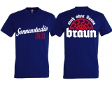 T-Hemd - Sonnenstudio 88 - blau T-Hemd - Sonnenstudio 88 - blau