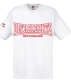 Frauen T-Shirt - Ultrarechts - Deutschland - weiß/rot Frauen T-Shirt - Ultrarechts - Deutschland - weiß/rot